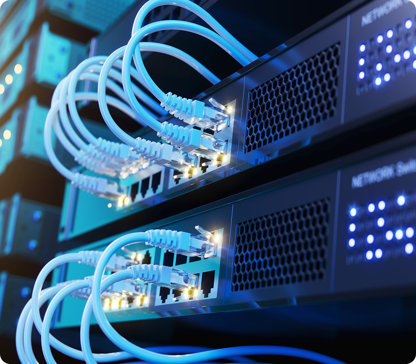 DTS network infrastructure